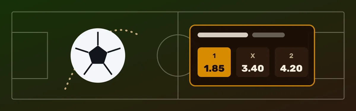 Cuotas de fútbol en un boleto de apuestas: apuestas deportivas WildRobin Casino